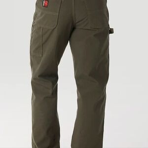 Wrangler RIGGS Workwear Carpenter Pant Size 32-30 Dark Green